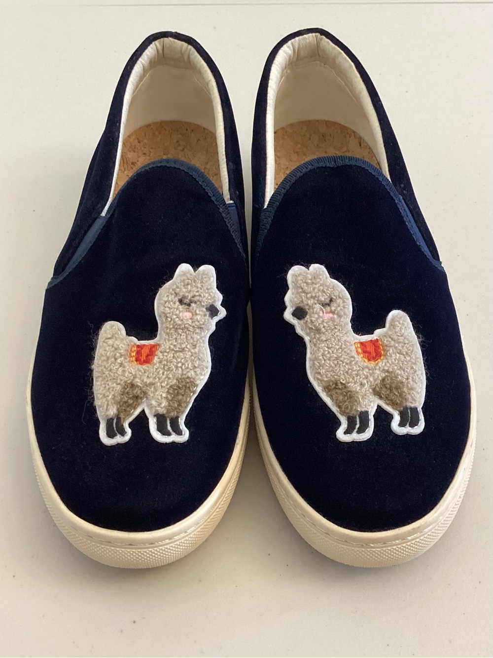 Soludos 9.5 Llama Slip On Velvet Women’s Sneakers Anthropologie Comfort Shoes
